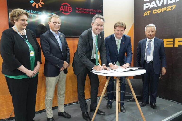 AIIB and GEAPP enter $1 billion investment partnership to fund the energy transition in Asia and beyond