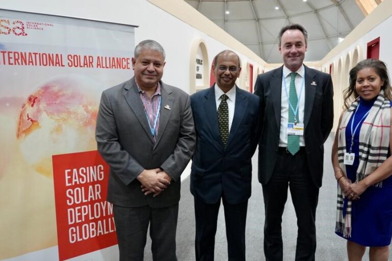 International Solar Alliance (ISA) and Global Energy Alliance for People and Planet (GEAPP) sign agreement to boost solar deployment