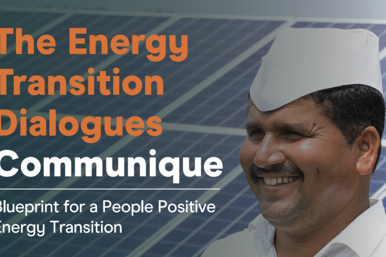 The Energy Transition Dialogues Communique