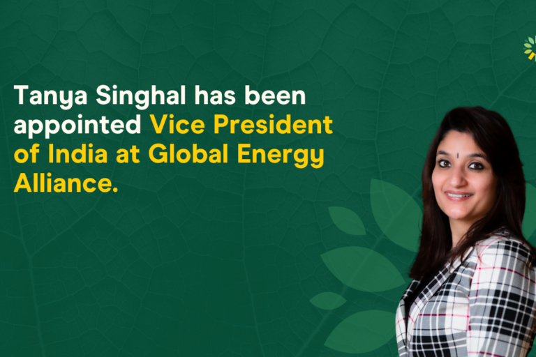 Global Energy Alliance appoints renewable energy entrepreneur Tanya Singhal to lead India operations