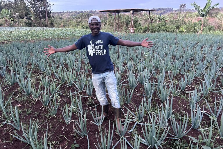Meet our Global Ambassador from Kenya: Fred Munene a.k.a. ‘Farm with Fred’